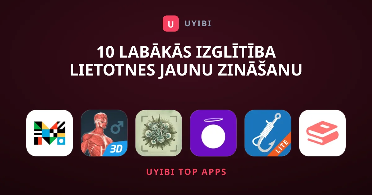 10 Labākās Izglītība Lietotnes Jaunu Zināšanu Ieguvei