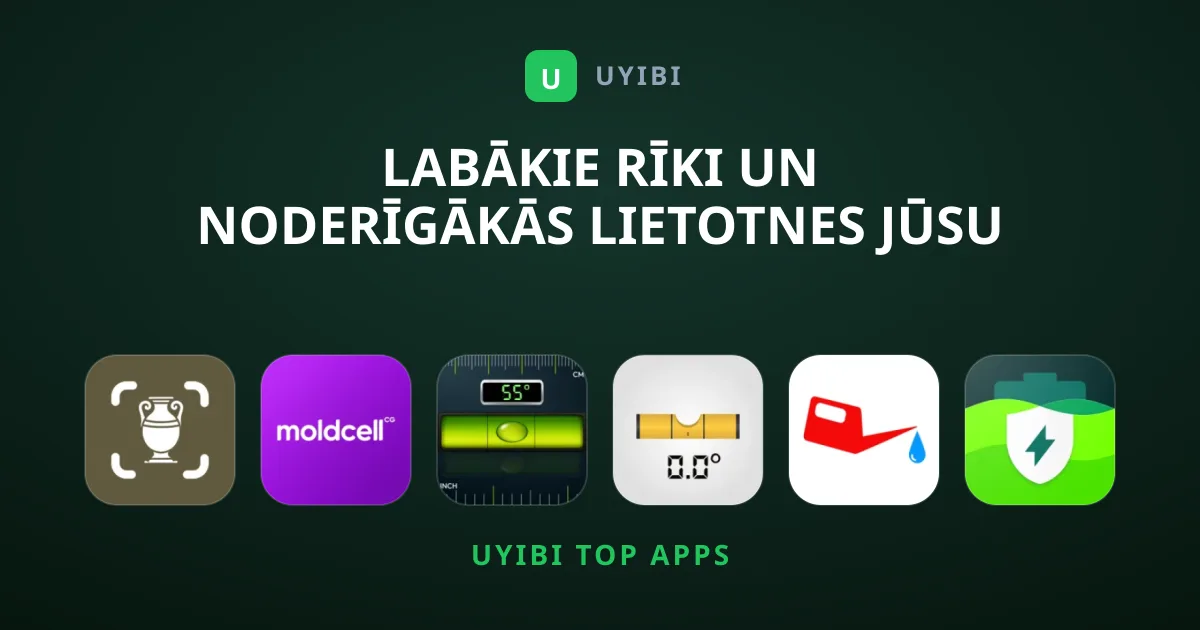 Labākie Rīki un noderīgākās lietotnes jūsu tālrunim